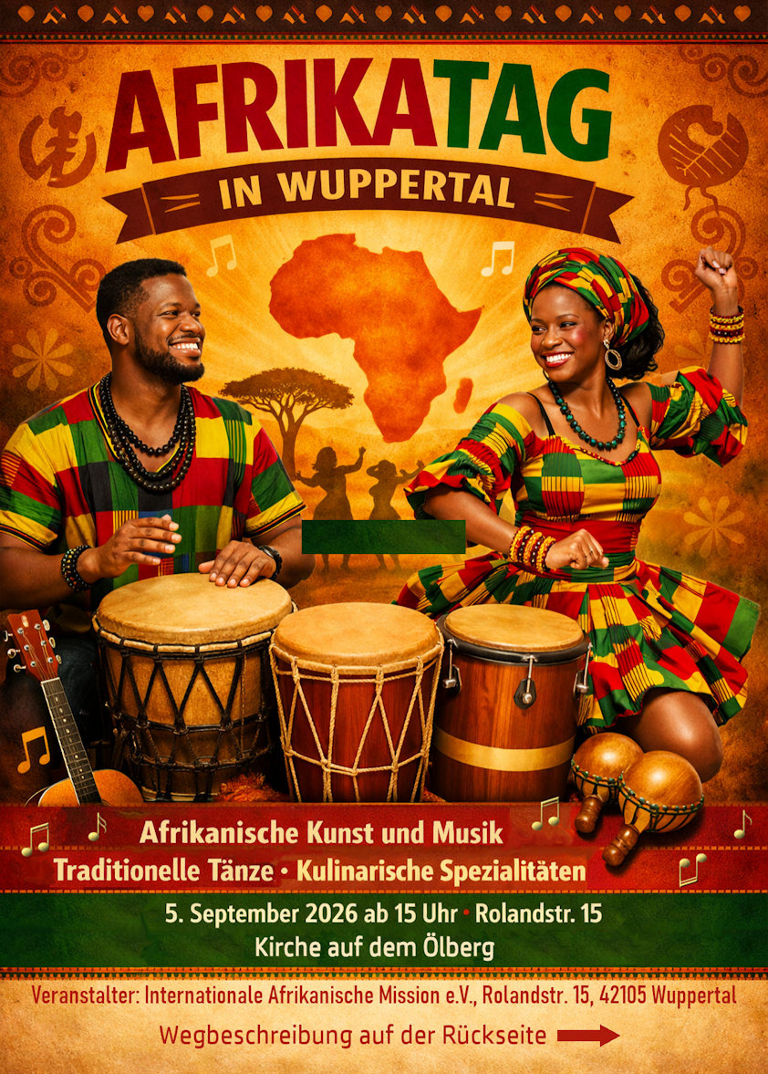 Flyer Afrikatag 2026 vorne